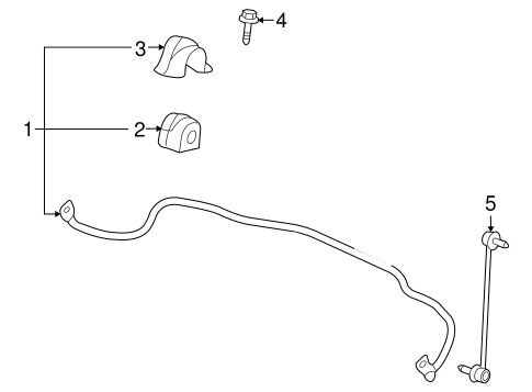 Front Suspension/Stabilizer Bar & Components for 2015 Buick Regal #1