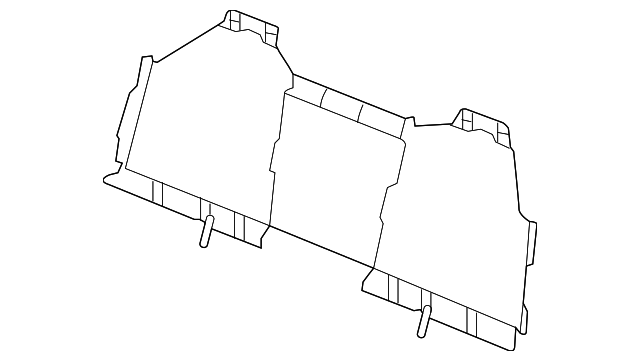 C2P6934 Деталь SEAT FRAME