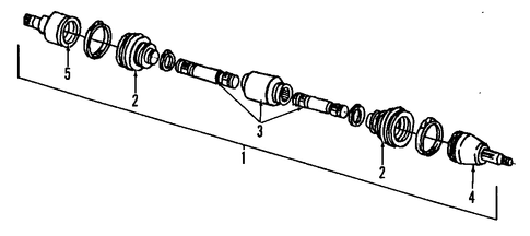 Tempo AXLE SHAFTS & JOINTS