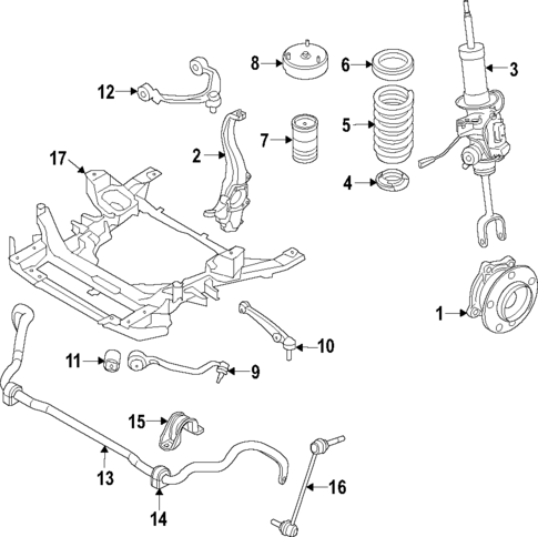 Upper Control Arm for 2012 BMW 740i #0