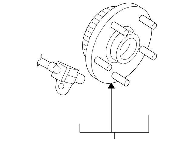 5154171AA Деталь HUB & BEARING, RIGHT