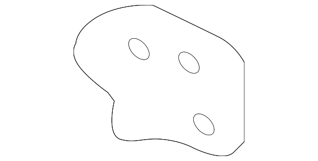 T4N3268 Деталь UPPER TIE BAR MOUNT BRACKET, RIGHT