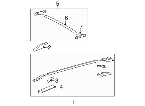 BODY/LUGGAGE CARRIER for 2012 Toyota RAV4 #1