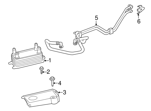 XF TRANS OIL COOLER