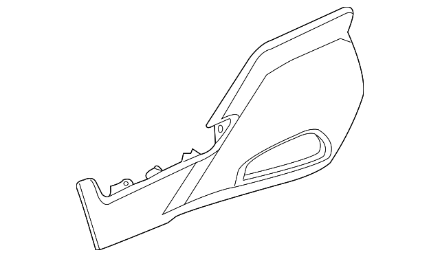 FHT500200JMN Деталь SIDE TRIM PANEL, RIGHT