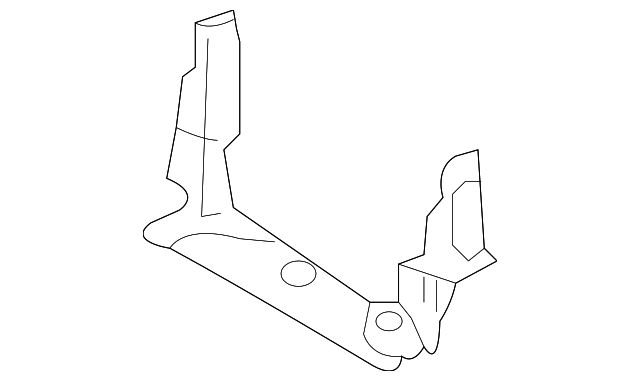 FHC500290 Деталь LOWER BRACKET