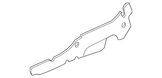 FWA500240 Деталь INSULATOR, RIGHT