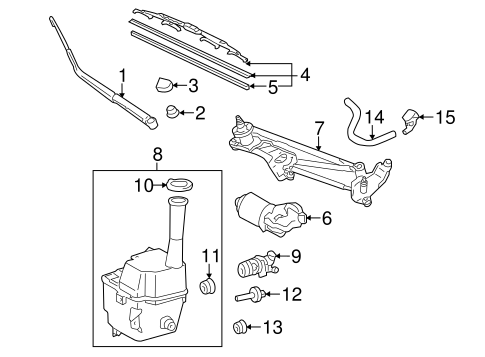 ELECTRICAL/WIPERS for 2014 Toyota Sienna #2
