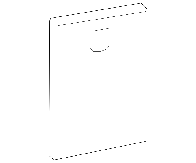 991-555-421-02-8P0 Деталь ACCESS COVER, LEFT