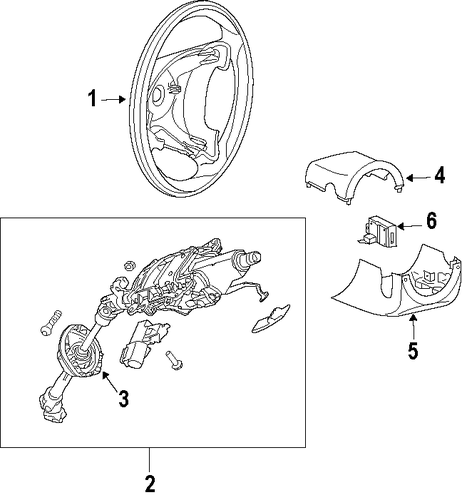 Cayenne STEERING COLUMN