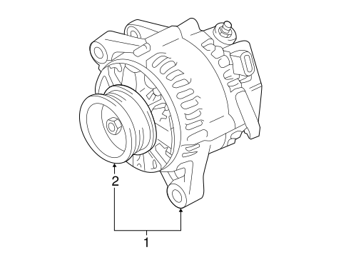 ELECTRICAL/ALTERNATOR for 2016 Toyota Tacoma #1