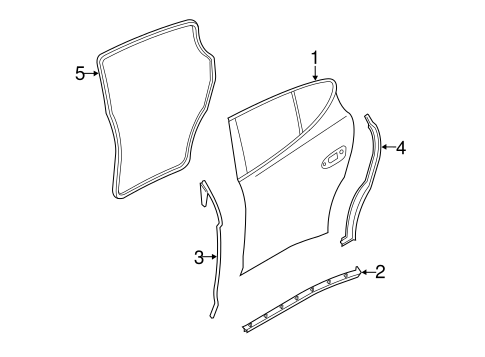 Panamera DOOR & COMPONENTS