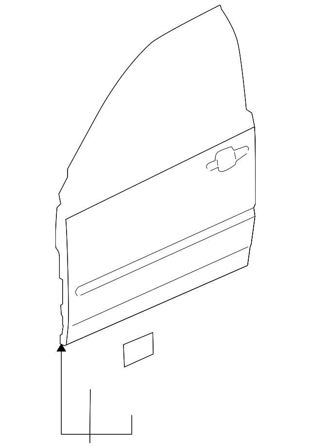 25847194 Деталь DOOR SHELL, RIGHT