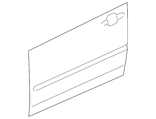 25854517 Деталь OUTER PANEL, RIGHT