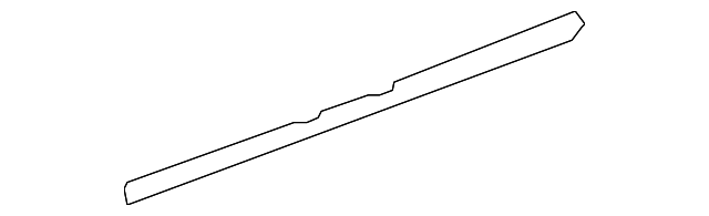 10386928 Деталь LOWER W'STRIP, RIGHT