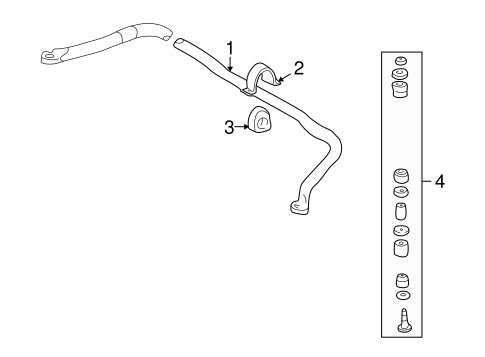 Sunfire STABILIZER BAR & COMPONENTS