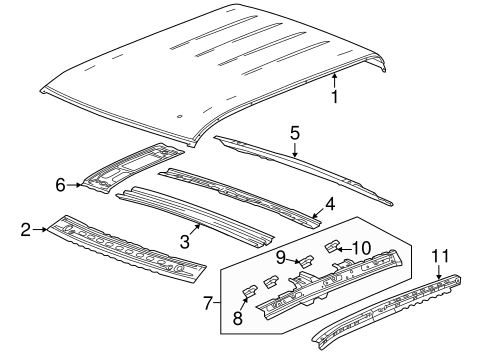 Sierra 1500 ROOF & COMPONENTS 2