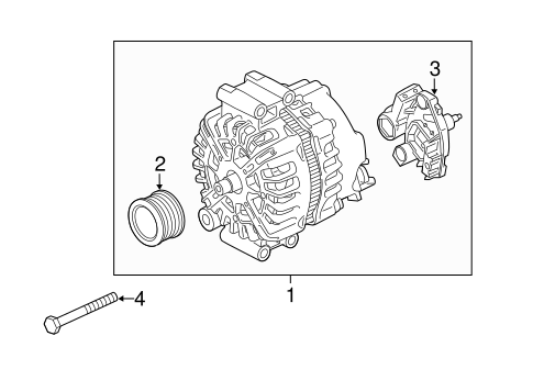 Alternator for 2012 BMW 550i xDrive #0