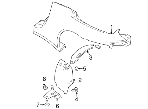 911 QUARTER PANEL & COMPONENTS