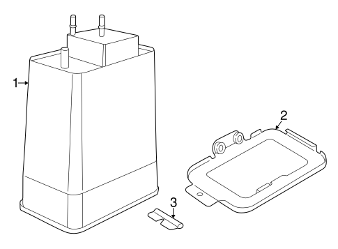 Range Rover EMISSION COMPONENTS