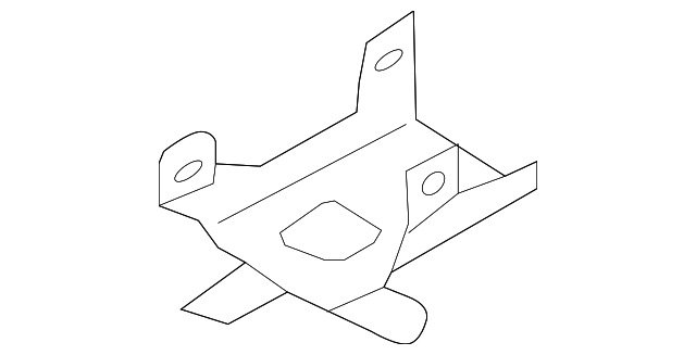 991-562-617-00 Деталь HYDRAULIC PUMP SUPPORT BRACKET