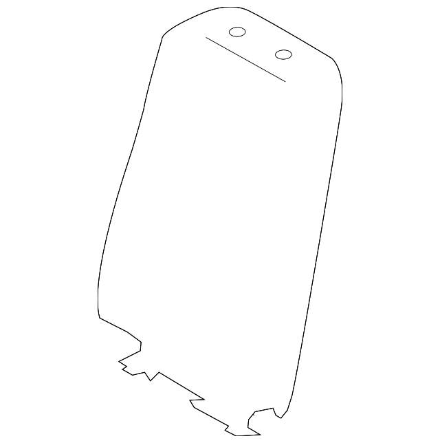 CK4Z-6366601-CH Деталь SEAT BACK COVER, LEFT