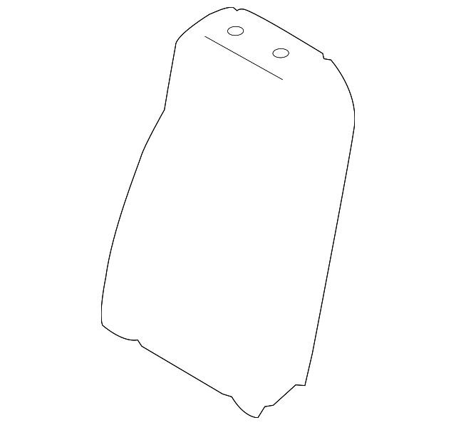 CK4Z-9966800-F Деталь SEAT BACK PAD, RIGHT