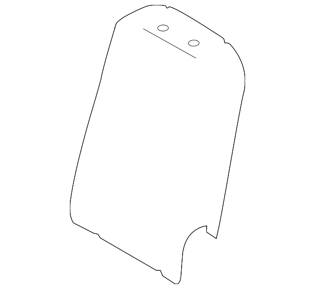 CK4Z-9966801-F Деталь SEAT BACK PAD, LEFT