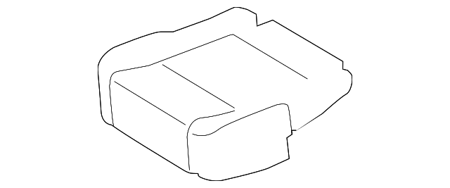 CK4Z-9963841-B Деталь SEAT CUSHION PAD, LEFT