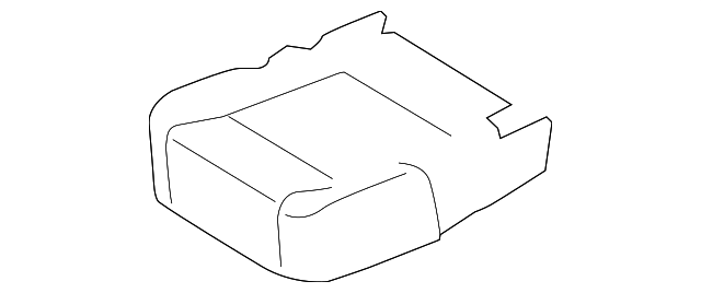 CK4Z-9963805-AE Деталь CUSHION COVER, LEFT