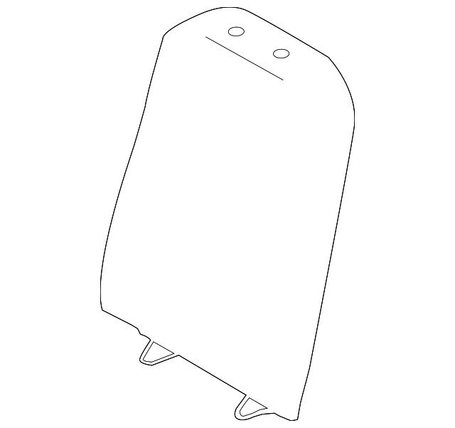 CK4Z-9966600-TA Деталь SEAT BACK COVER, RIGHT