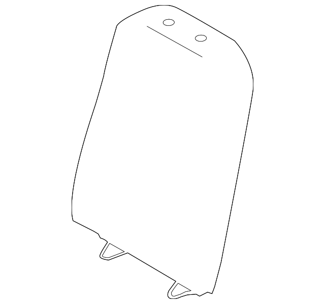CK4Z-6366601-CD Деталь SEAT BACK COVER, LEFT