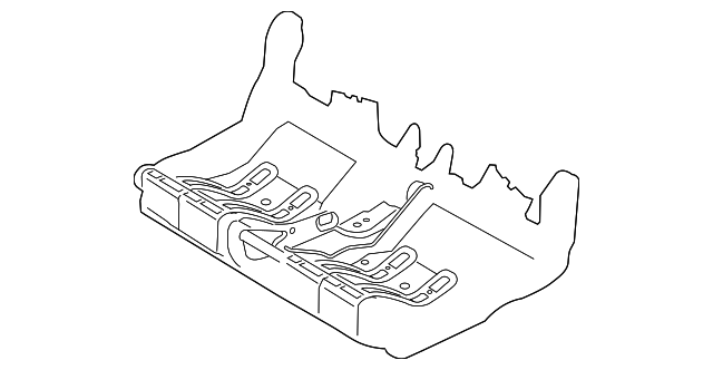 CK4Z9963160EG Деталь SEAT FRAME
