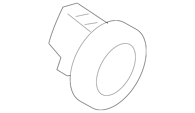 32009063 Деталь LOWER MOLDING CLIP, RIGHT