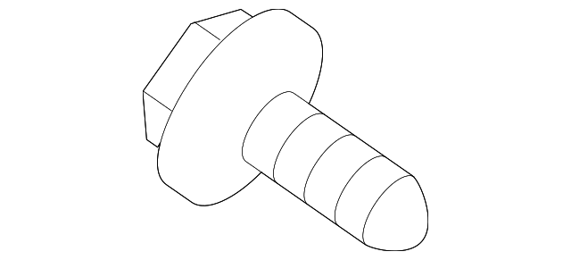 32008965 Деталь LOWER MOLDING SCREW, RIGHT