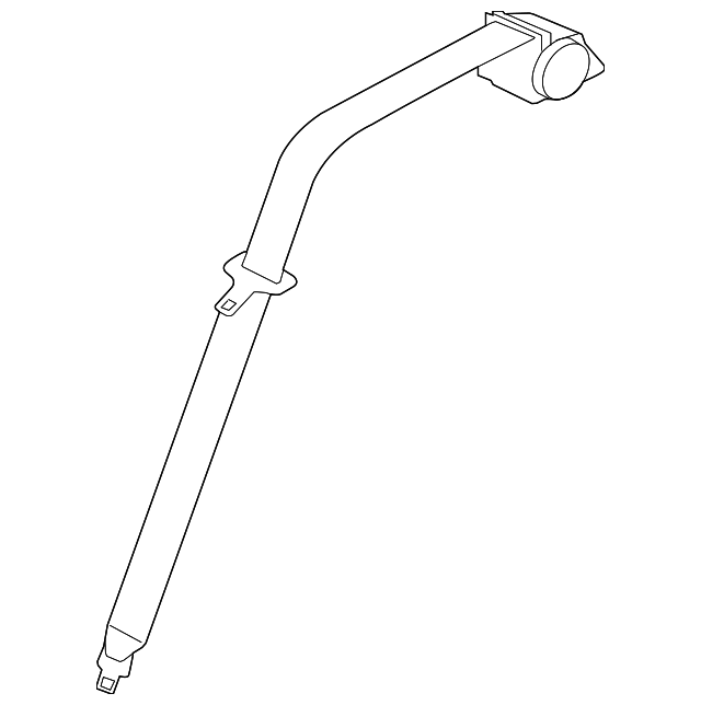 C2Z11013LEG Деталь CENTER SEAT BELT