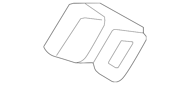 C2Z11010SEL Деталь BUCKLE END, RIGHT