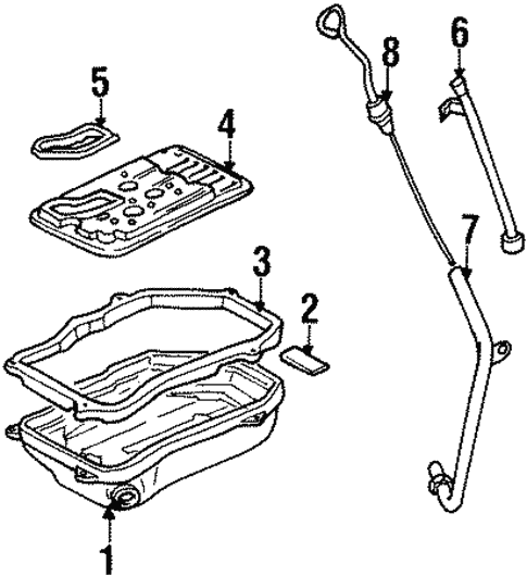 Transaxle Parts for 1994 Audi Cabriolet #0