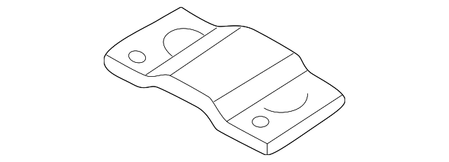 F6DZ54045B34A Деталь CONSOLE MOUNT BRACKET