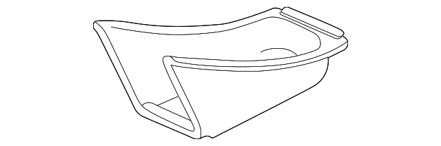 F6DZ5406202AAE Деталь UTILITY TRAY