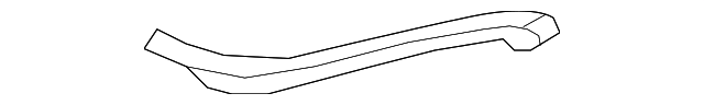 13341031 Деталь GUTTER, RIGHT