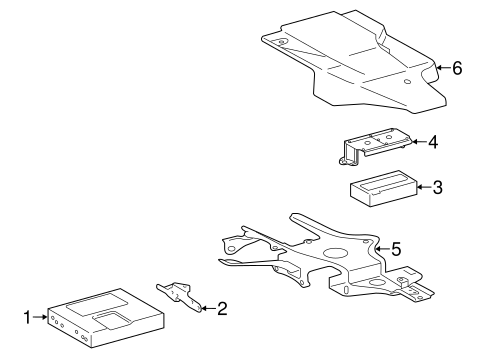 ELECTRICAL/COMMUNICATION SYSTEM COMPONENTS for 2015 Toyota Avalon #1