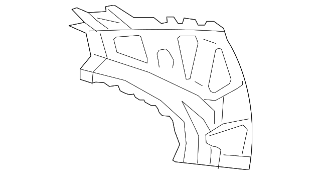 25915428 Деталь UPPER REINF, RIGHT