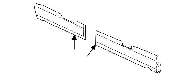 1W6Z-7620403-AA Деталь ROCKER REINF, LEFT