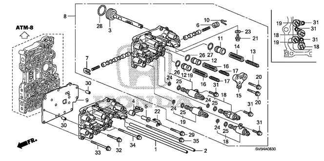 2010 Honda CIVIC COUPE EX BOLT, HEX. (6X40) - (93301060400H) 2010 Honda CIVIC COUPE EX BOLT, HEX. (6X40) - (93301060400H)