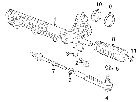 911 STEERING GEAR & LINKAGE 2