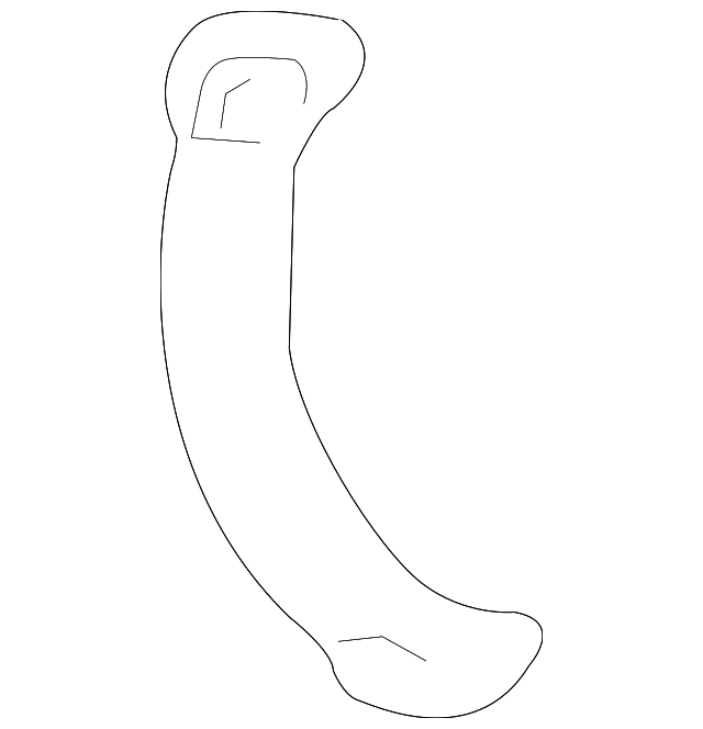 EJE500010PUY Деталь PULL HANDLE, LEFT