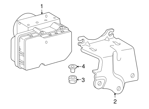ELECTRICAL/ABS COMPONENTS for 2009 Toyota RAV4 #1