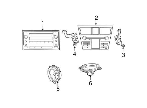 BODY/SOUND SYSTEM for 2007 Toyota Yaris #1
