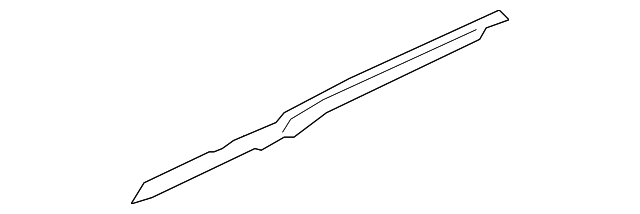 LR031720 Деталь ROOF RAIL, RIGHT